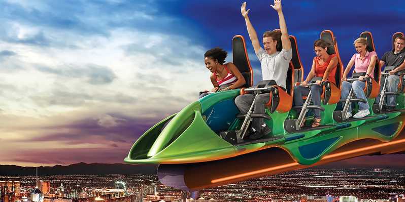 Las Vegas: STRAT Tower - Thrill Rides Admission | GetYourGuide