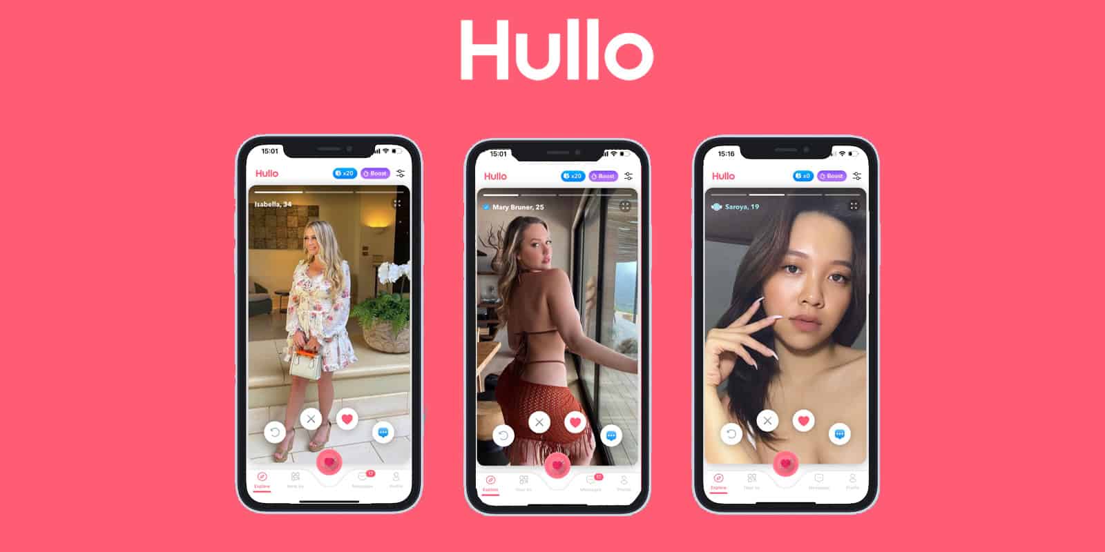 user level on Hullo app
