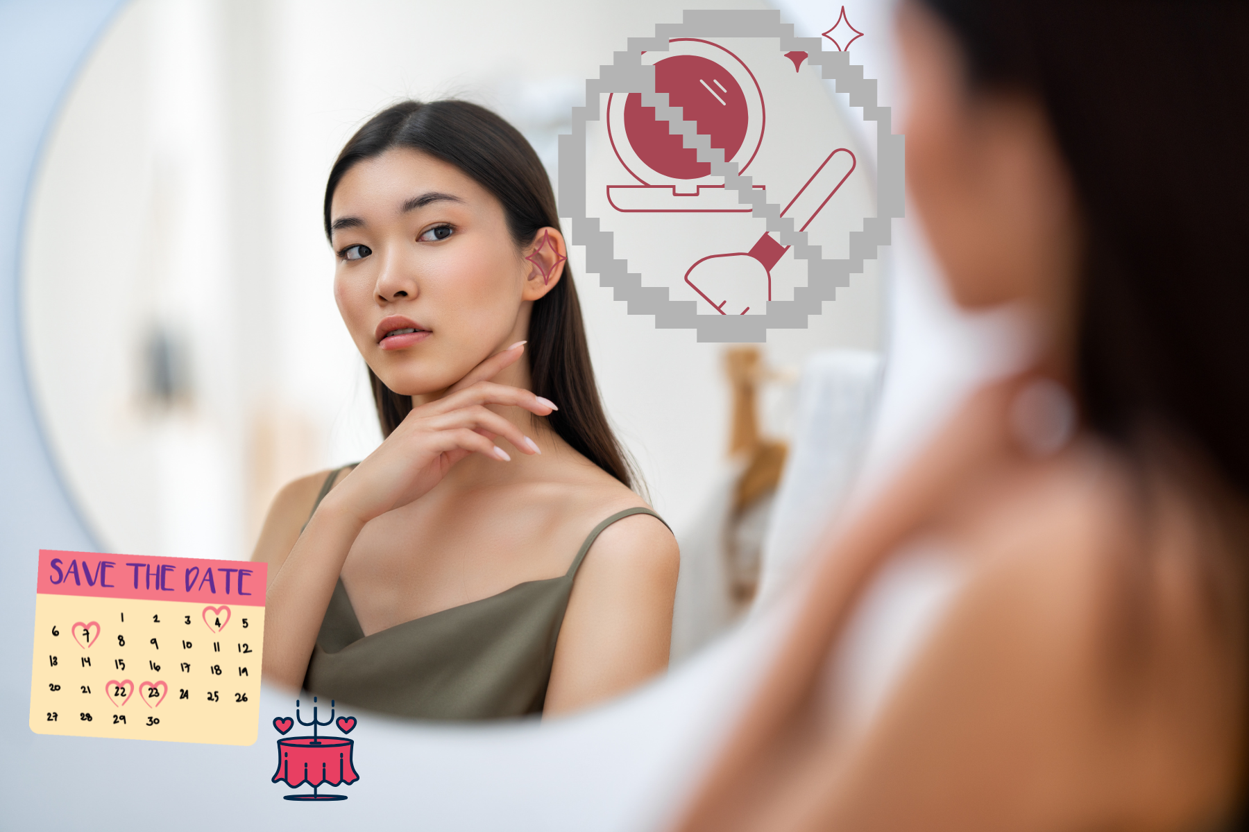 Hẹn hò không trang điểm: Sự tự tin đến từ vẻ đẹp tự nhiên