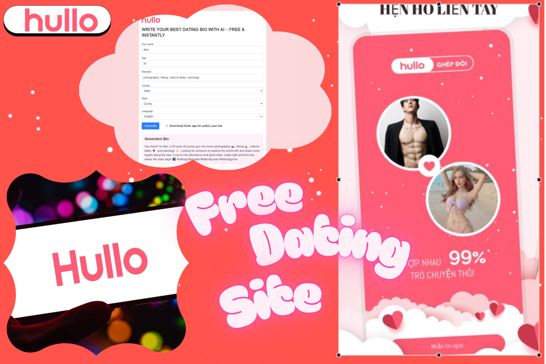 Hullo Free Dating Site: Connect and Build Meaningful Relationships
