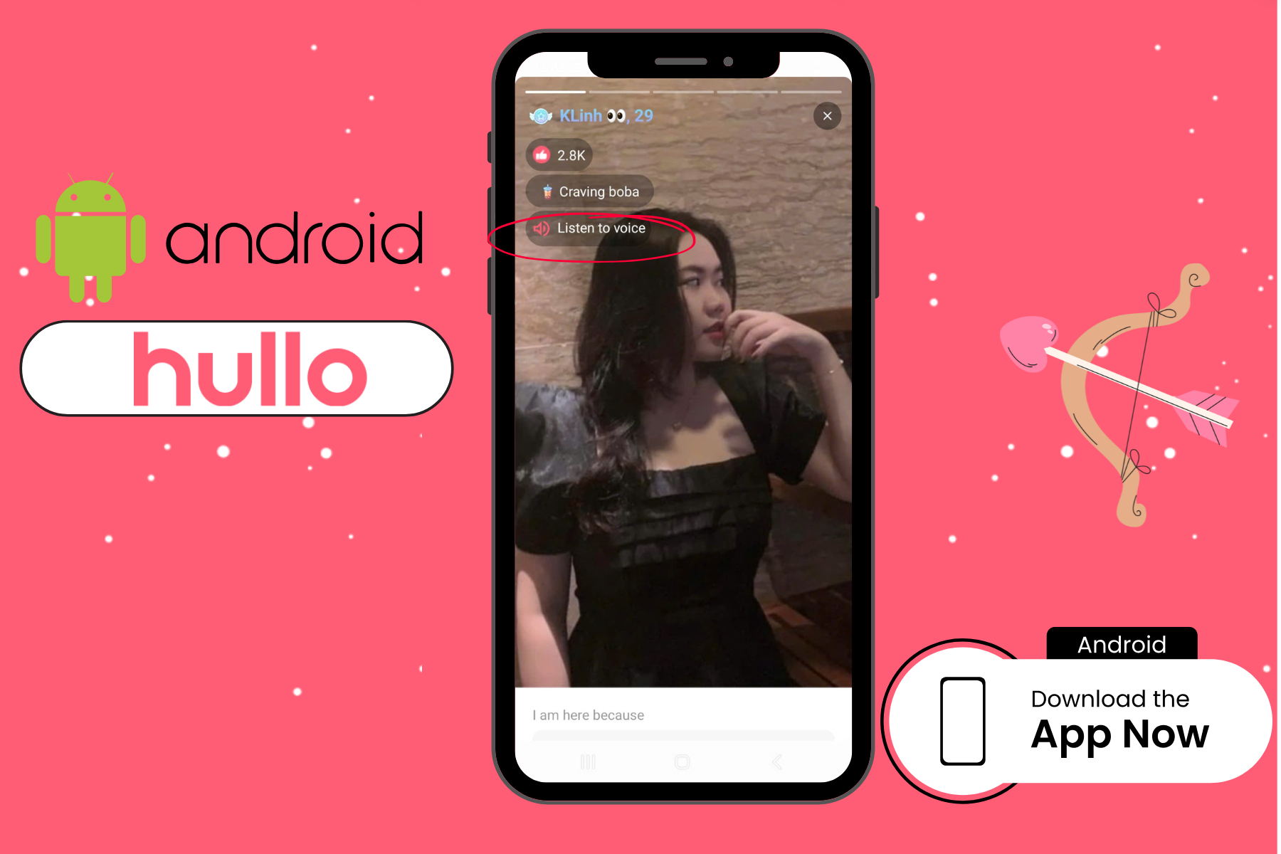 Hullo voice android listen in explore