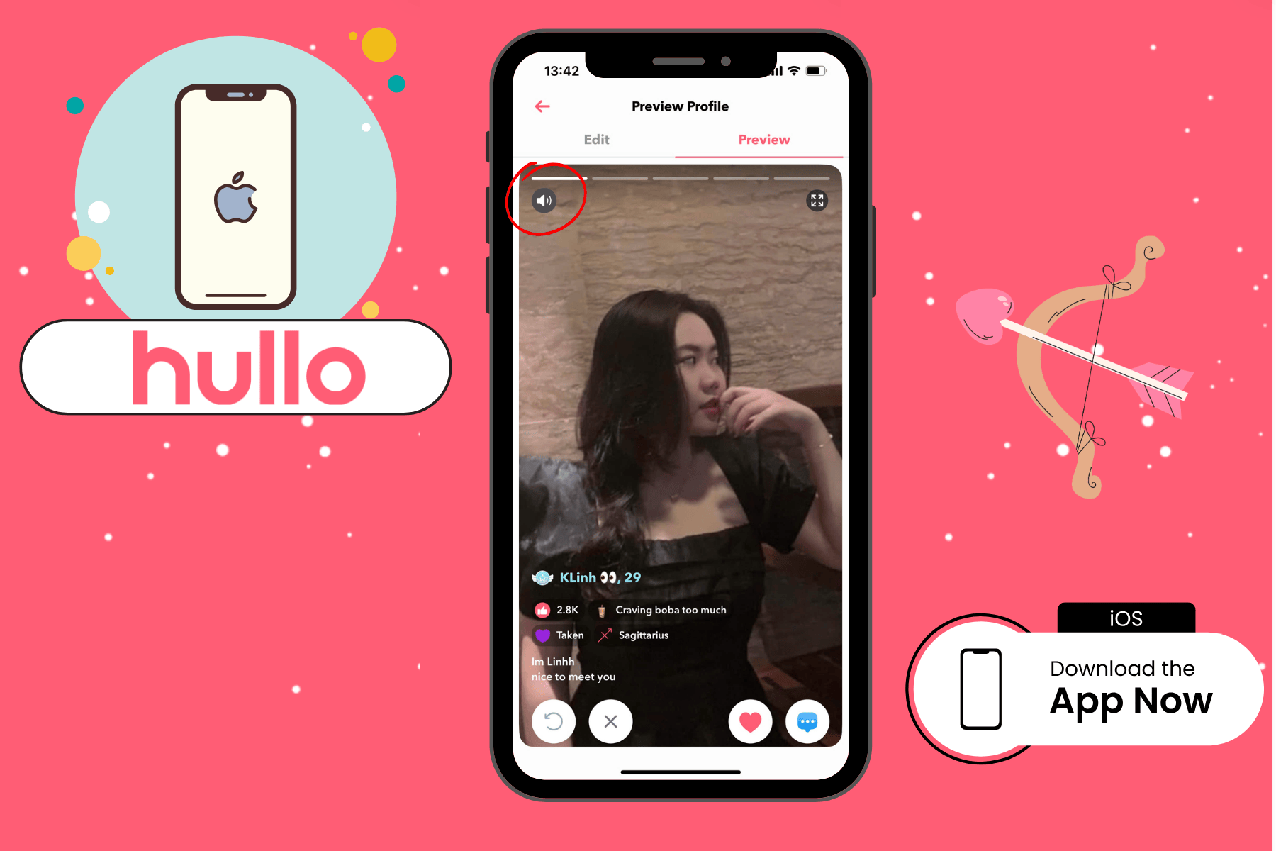 Hullo voice ios listen in preview your profile (1)