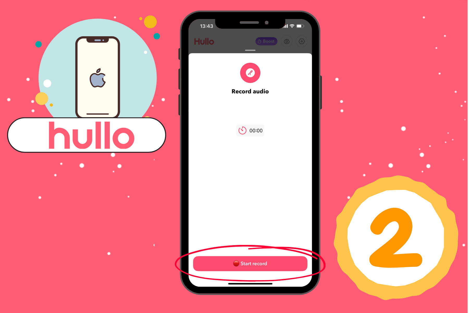 Hullo voice ios step 2