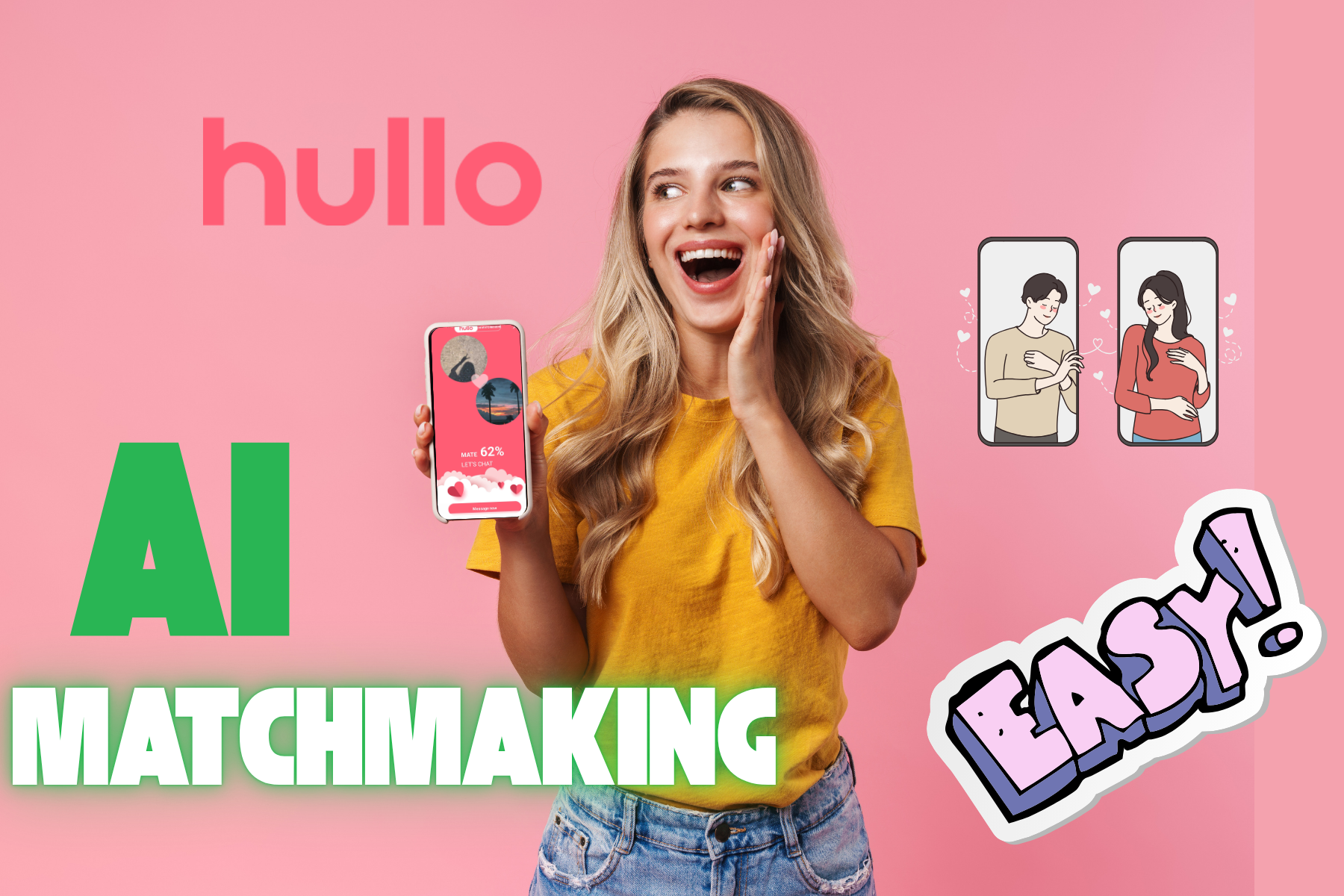 The Benefits of AI Matchmaking with Hullo