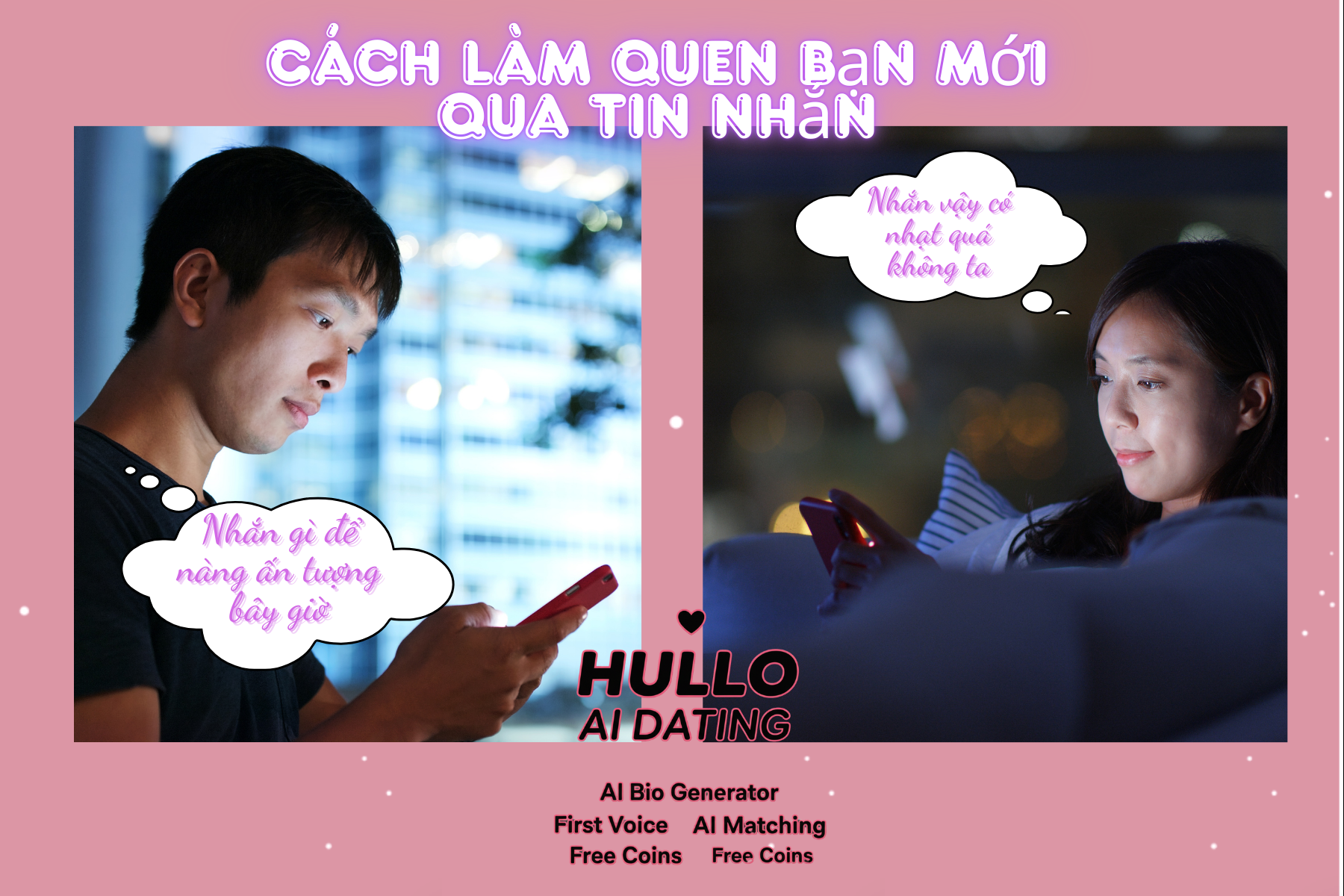 Cách làm quen bạn mới qua tin nhắn