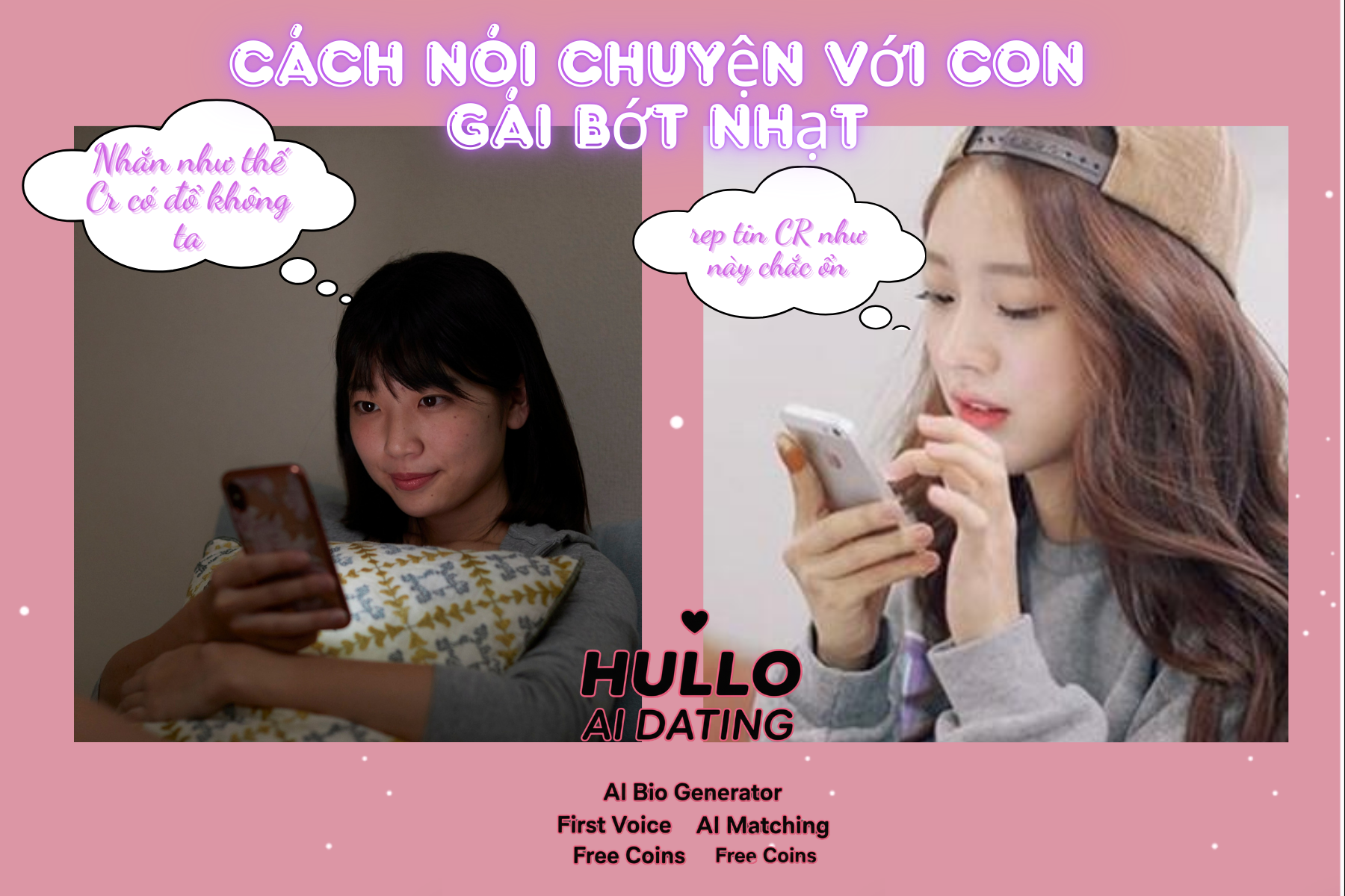 Cách nhắn tin với Crush là con trai