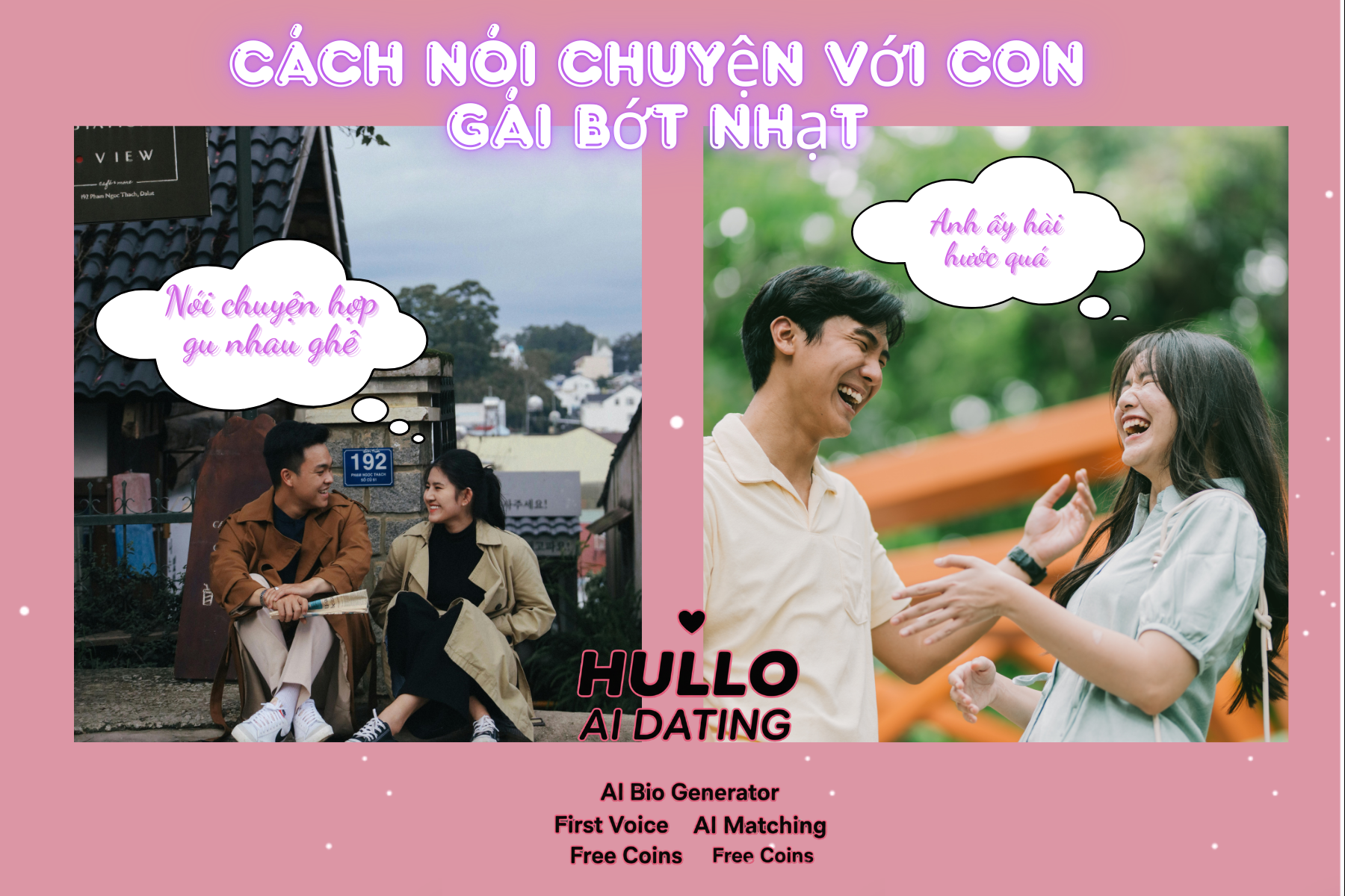 Cách nói chuyện với con gái bớt nhạt