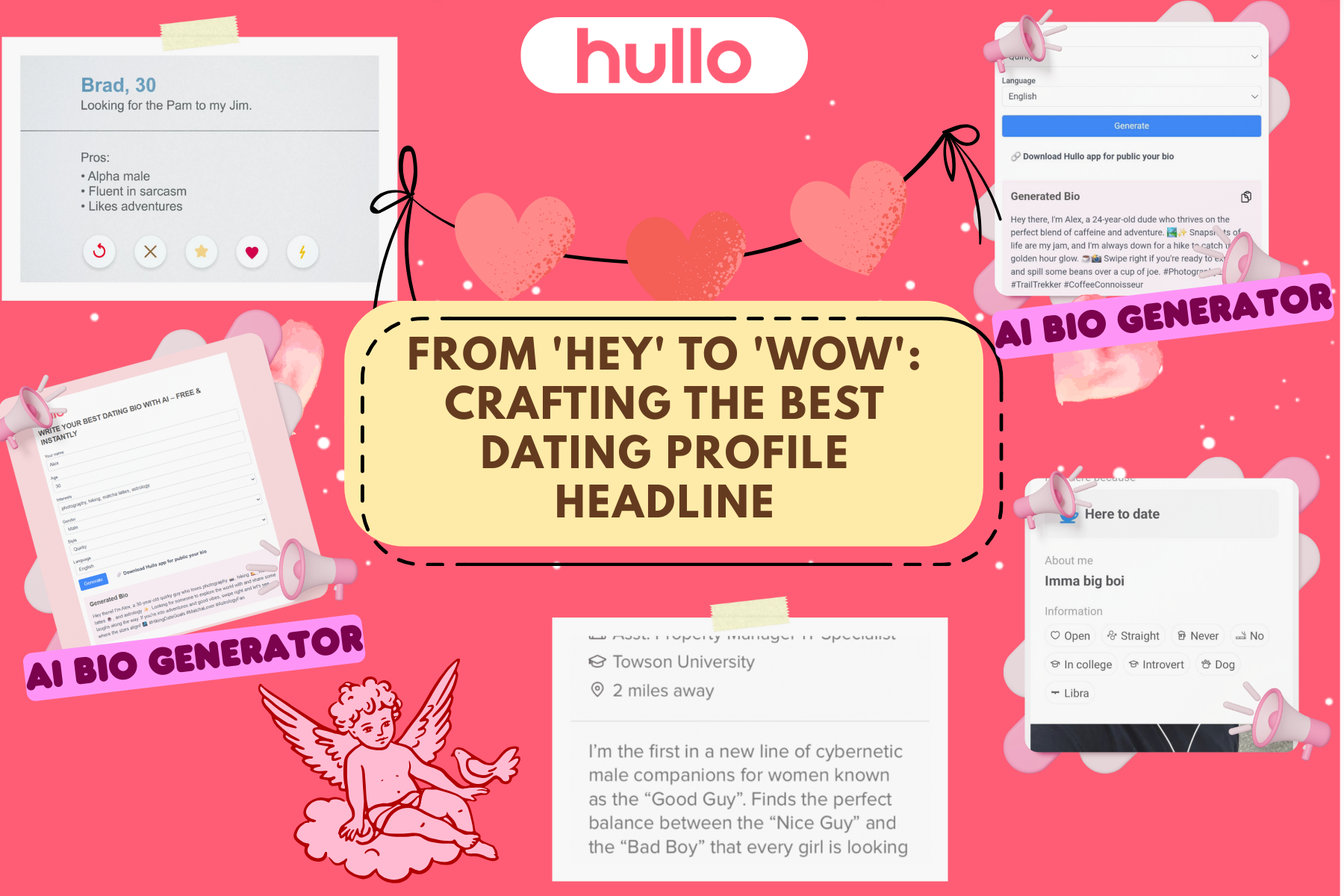 From 'Hey' to 'Wow' Crafting the Best Dating Profile Headline