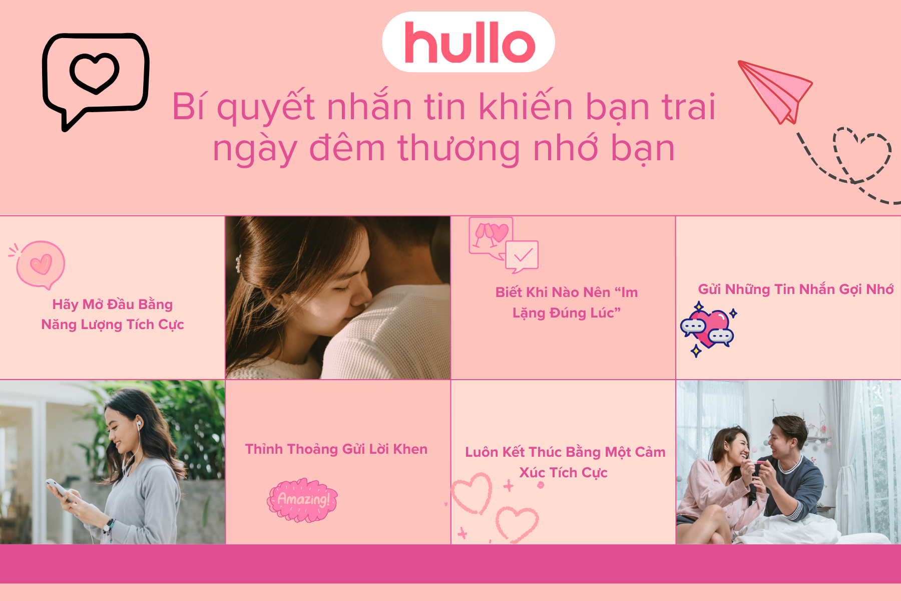 Bí quyết nhắn tin khiến bạn trai ngày đêm thương nhớ bạn