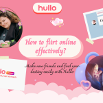 How to flirt online effectively