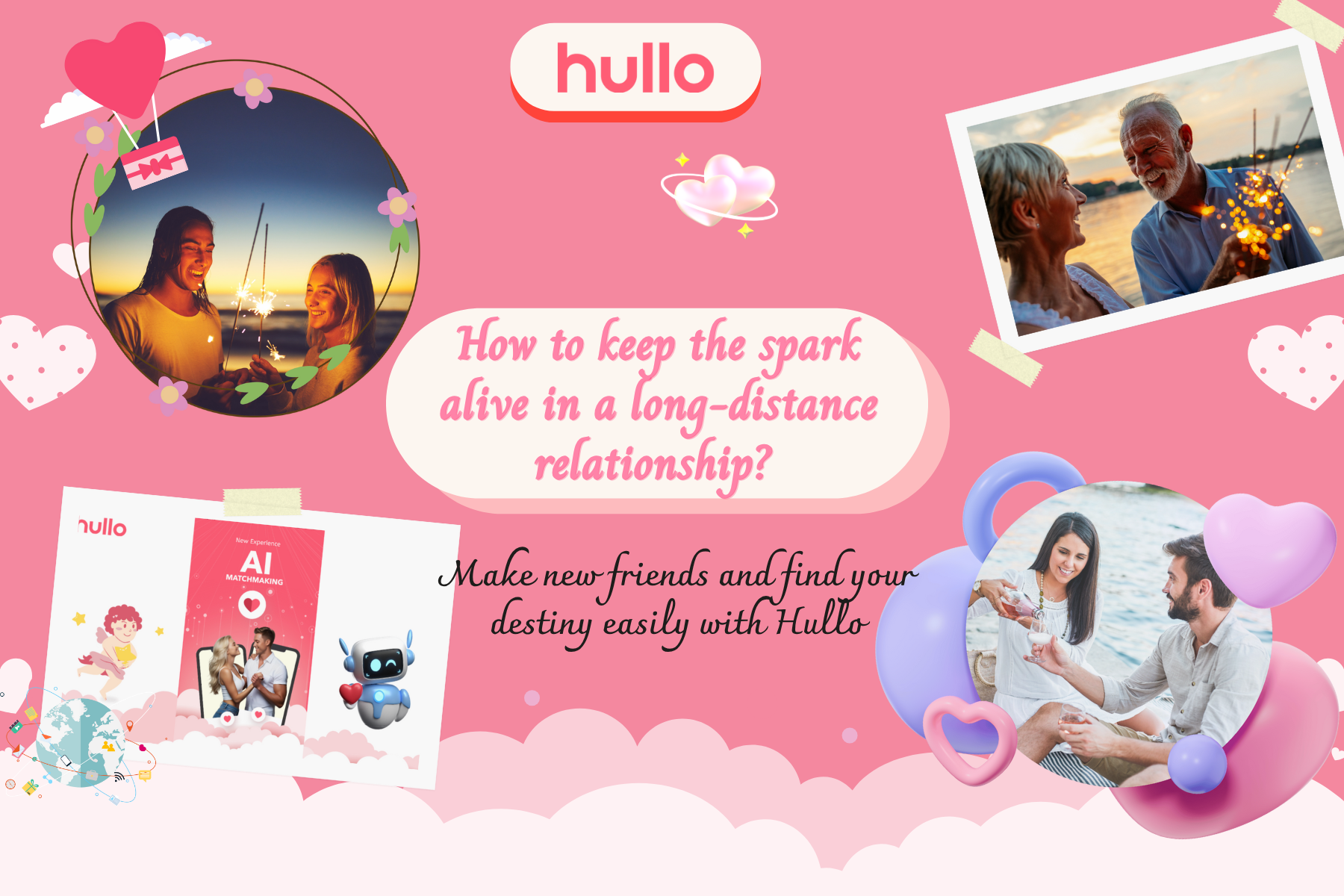 How to keep the spark alive in a long-distance relationship