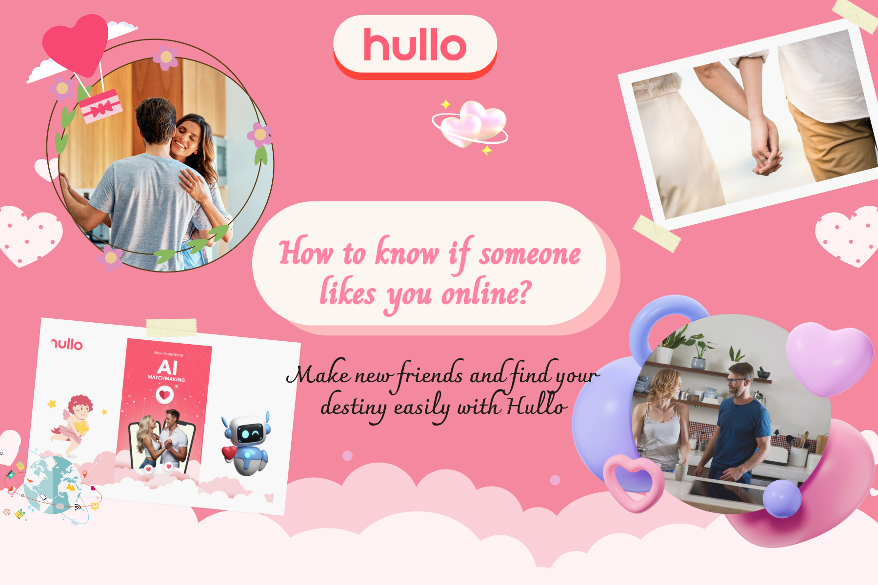 How to know if someone likes you online