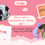 How to start a conversation on a dating app