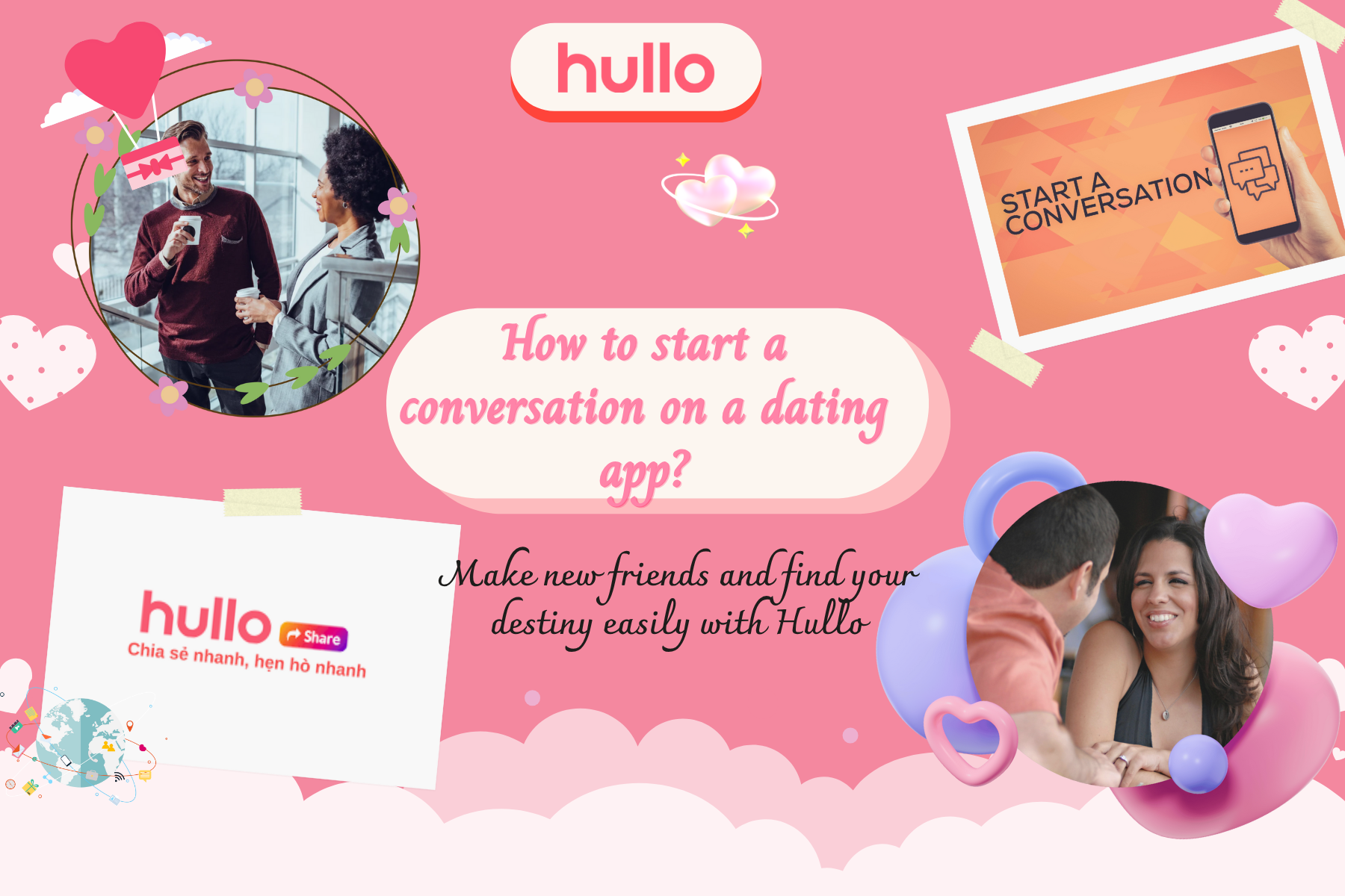 How to start a conversation on a dating app