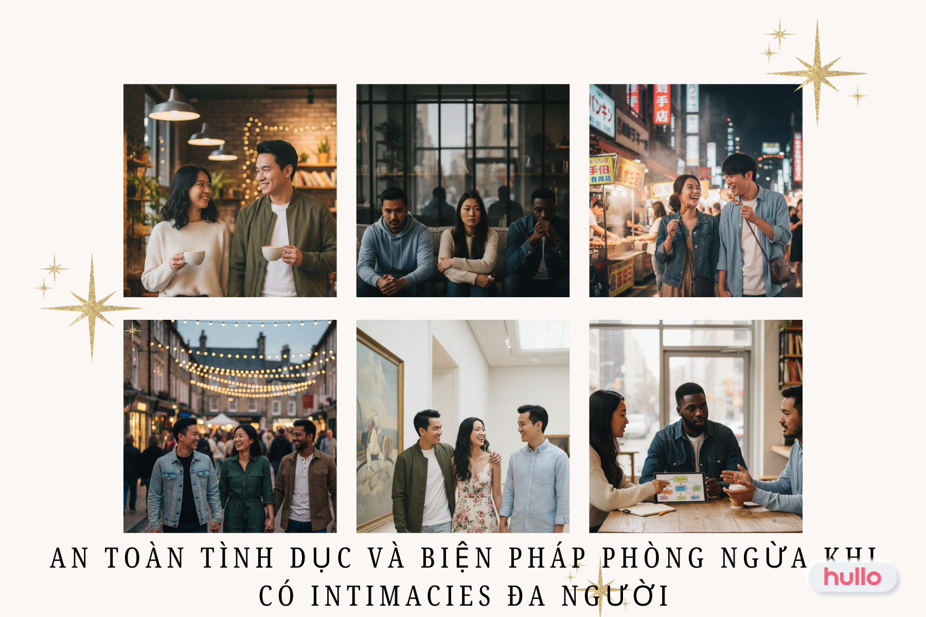 An toàn tình dục và biện pháp phòng ngừa khi có intimacies đa người