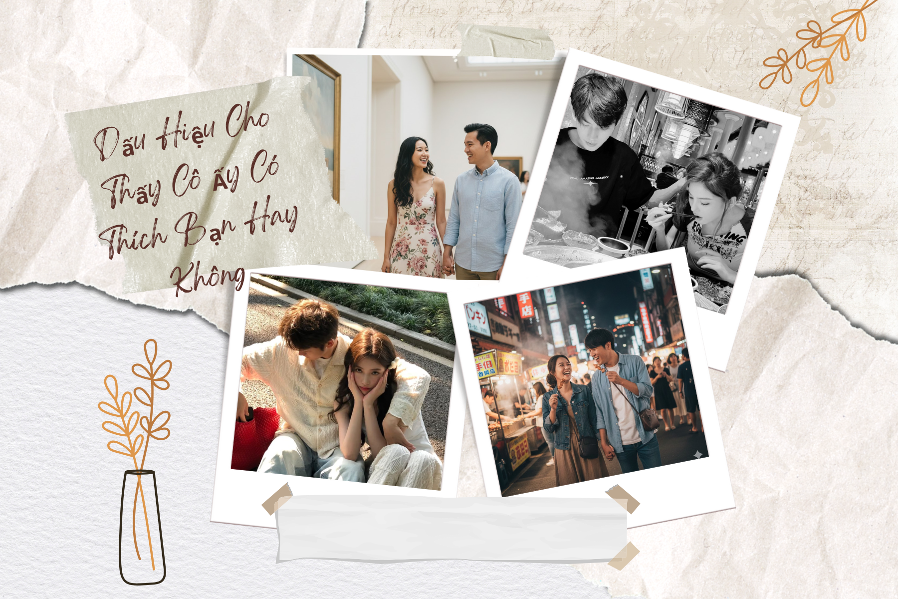 Dấu Hiệu Cho Thấy Cô Ấy Có Thích Bạn Hay Không