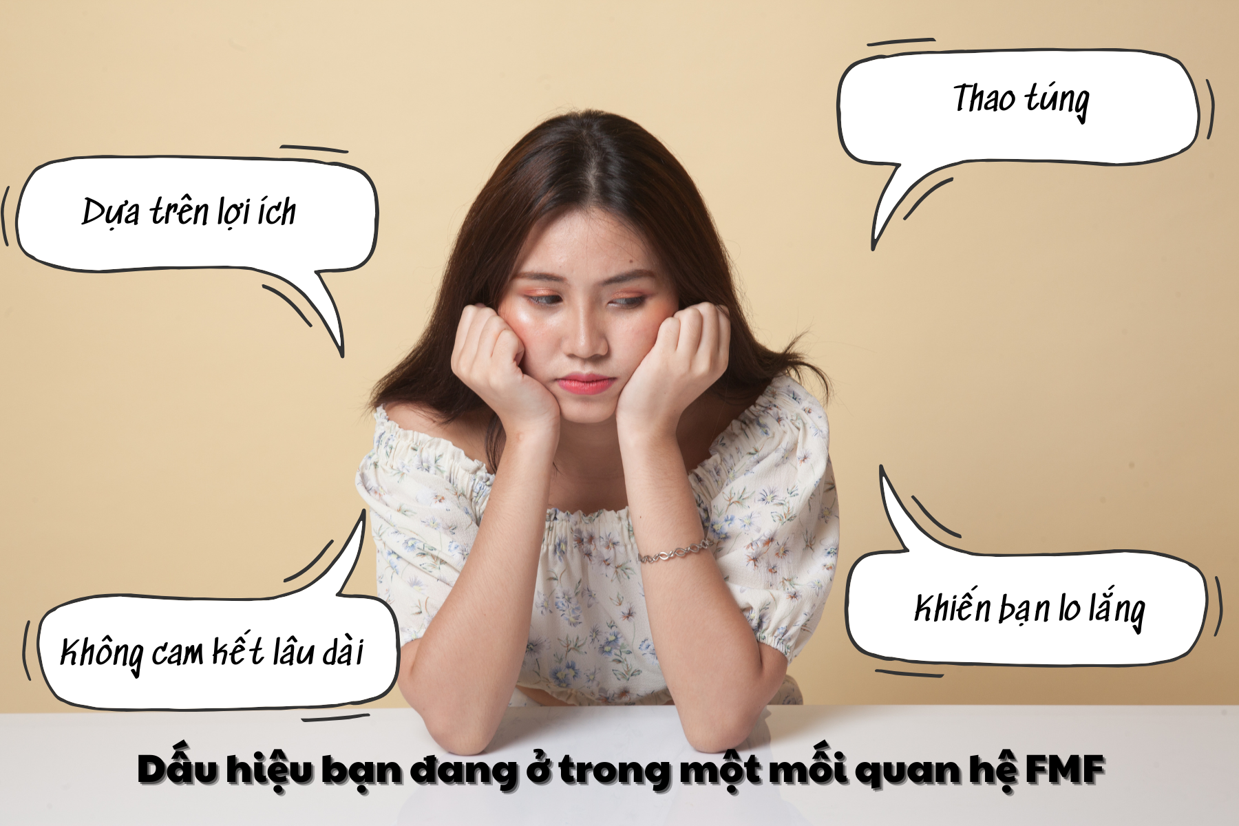 Dấu hiệu bạn đang ở trong một mối quan hệ FMF