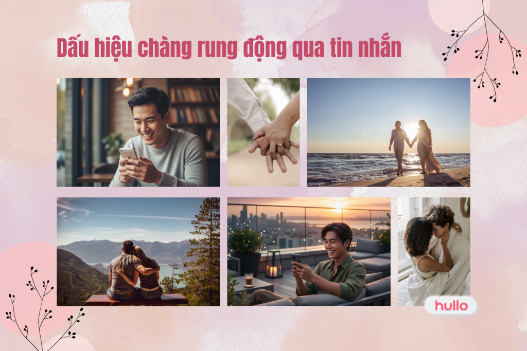Dấu hiệu chàng rung động qua tin nhắn