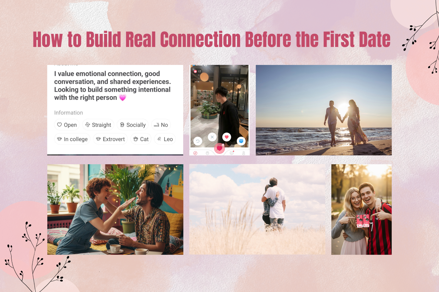 How to Build Real Connection Before the First Date