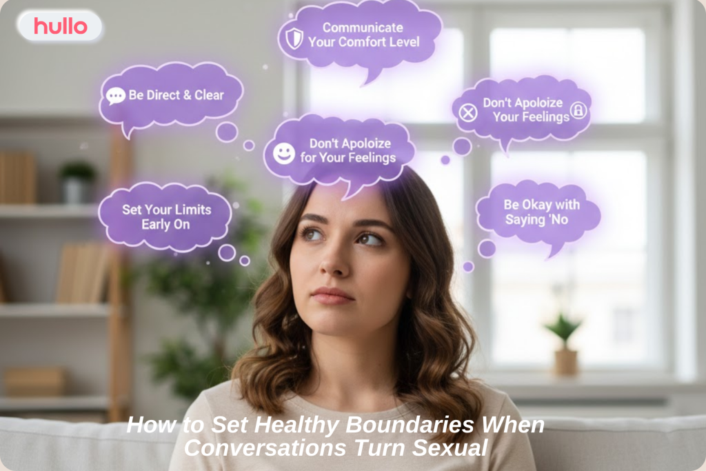 How to Set Healthy Boundaries When Conversations Turn Sexual