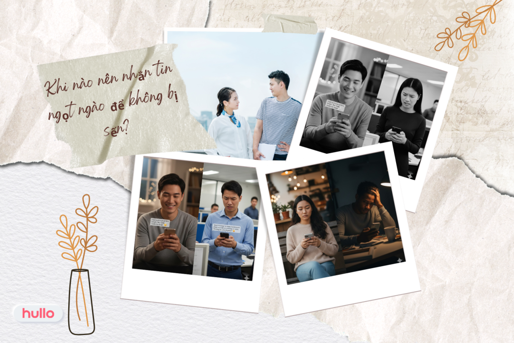 Khi nào nên nhắn tin ngọt ngào để không bị sến