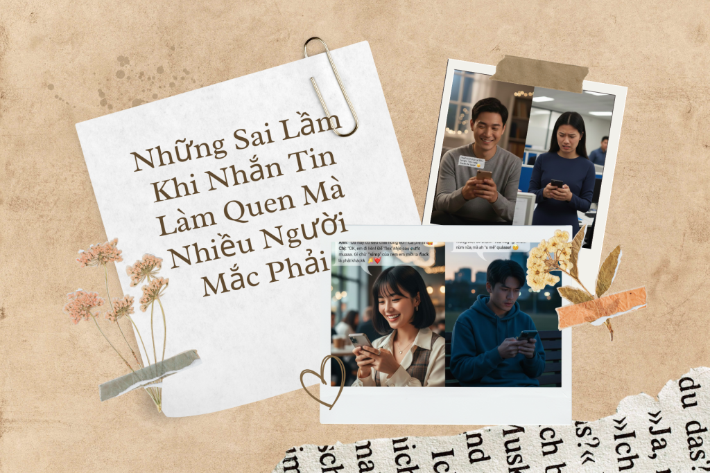 Những Sai Lầm Khi Nhắn Tin Làm Quen Mà Nhiều Người Mắc Phải