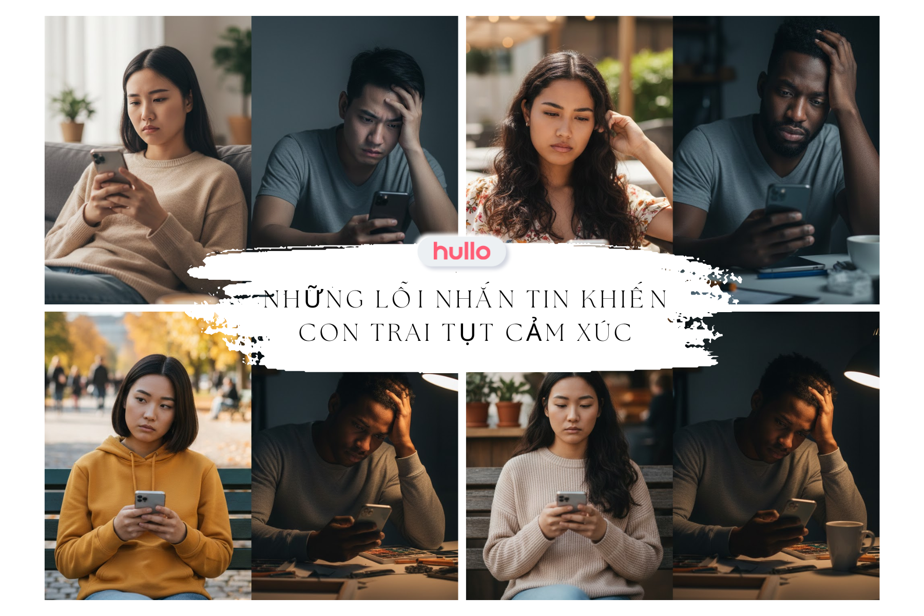 Những lỗi nhắn tin khiến con trai tụt cảm xúc 