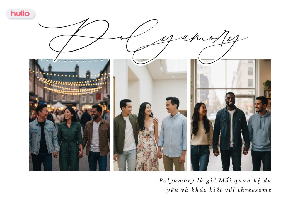 Polyamory là gì_ Mối quan hệ đa yêu và khác biệt với threesome