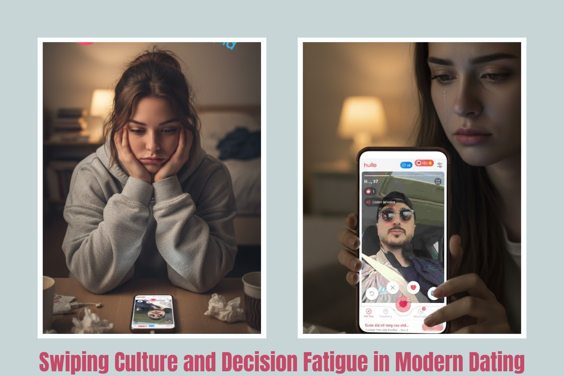 Swiping Culture and Decision Fatigue in Modern Dating