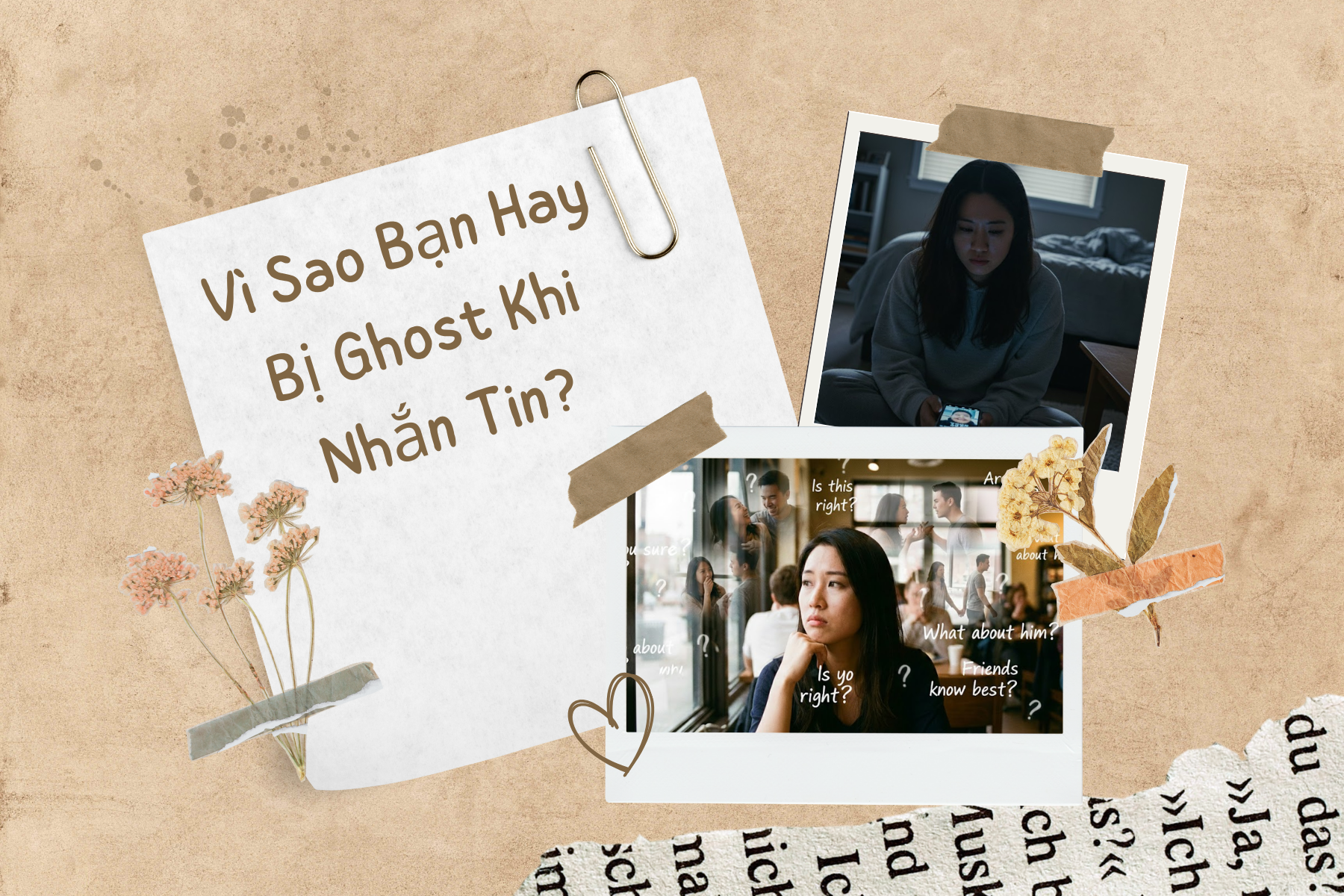 Vì Sao Bạn Hay Bị Ghost Khi Nhắn Tin