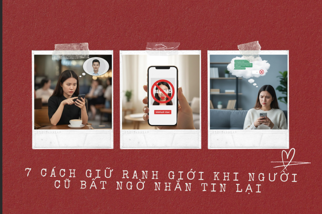 7 cách giữ ranh giới khi người cũ bất ngờ nhắn tin lại