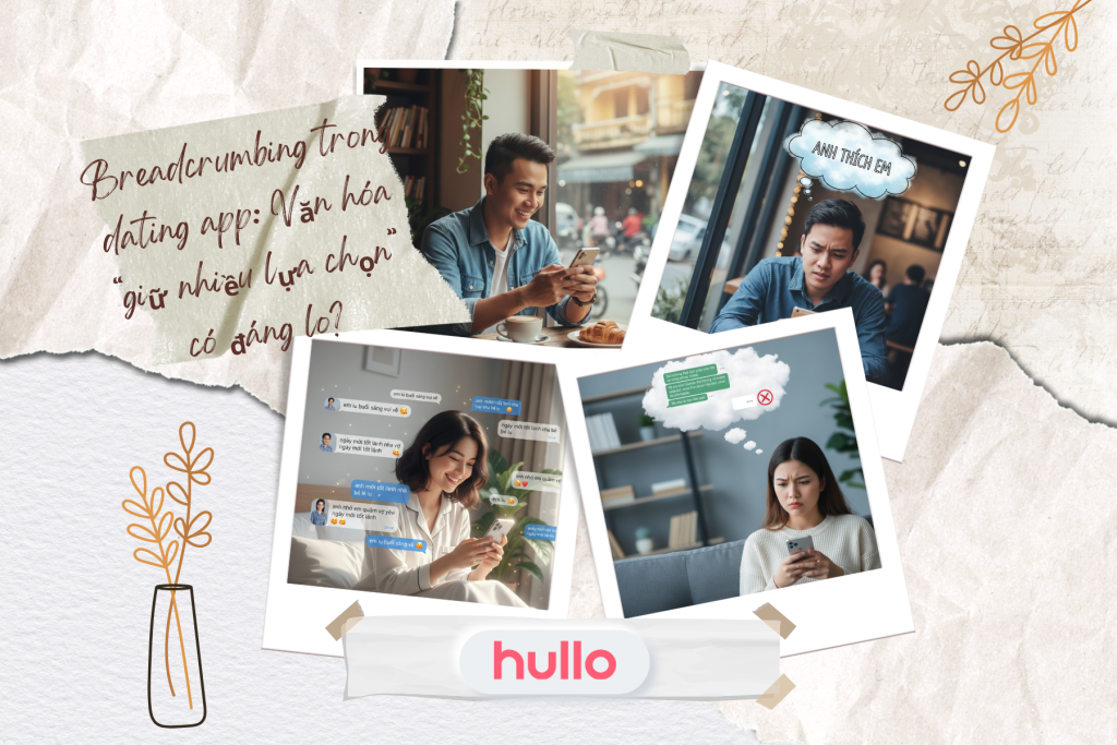 Breadcrumbing trong dating app_ Văn hóa “giữ nhiều lựa chọn” có đáng lo
