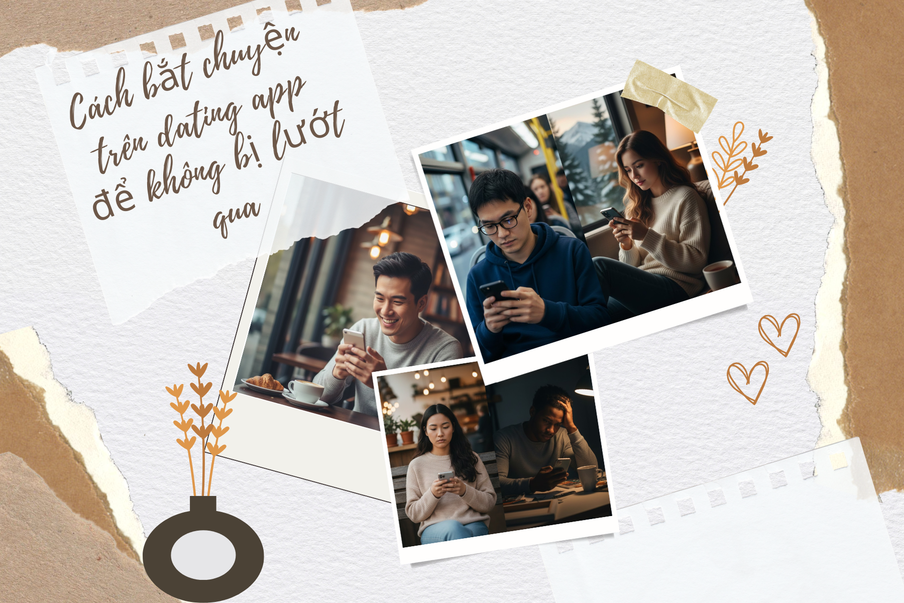 Cách bắt chuyện trên dating app để không bị lướt qua