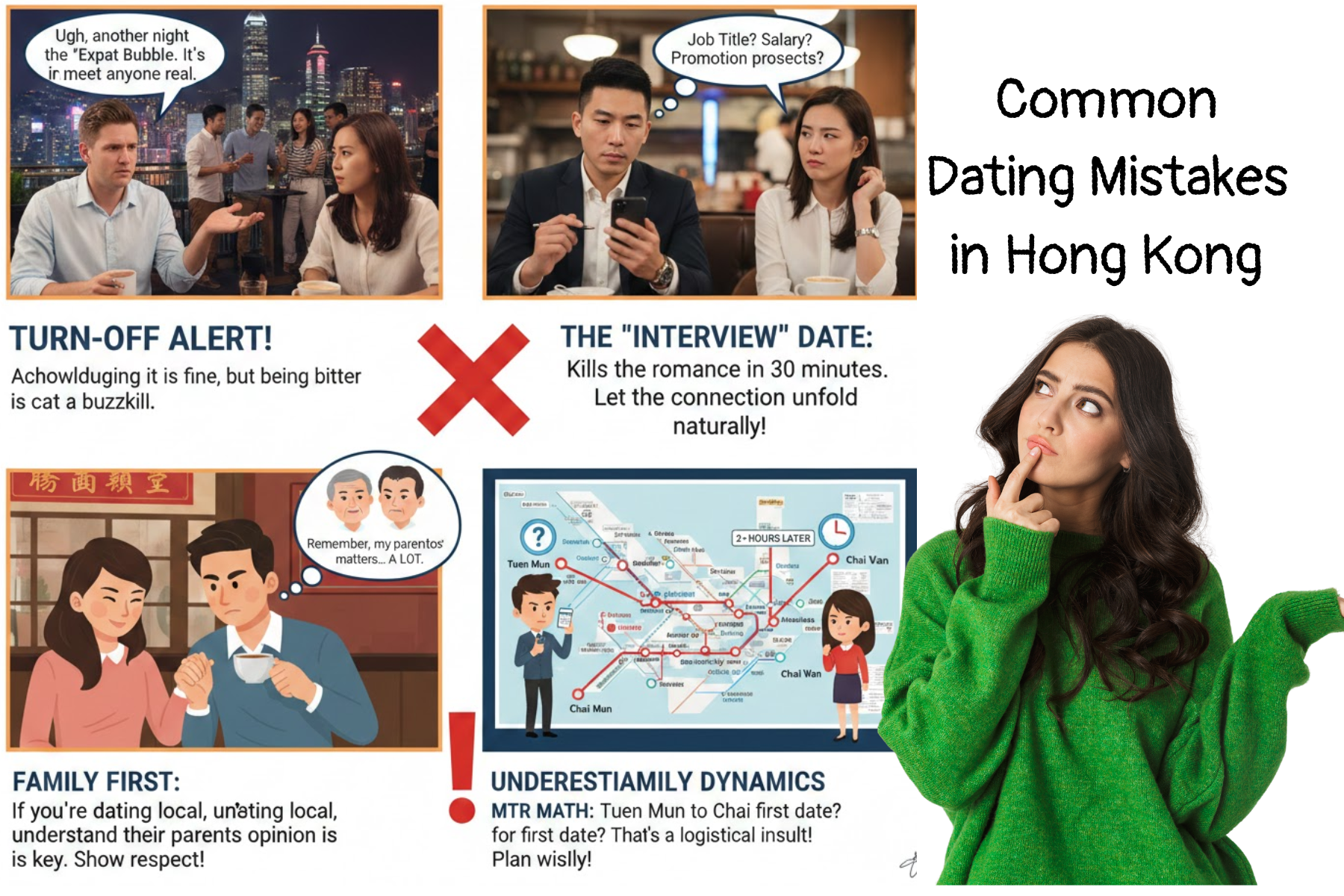 Common Dating Mistakes in Hong Kong