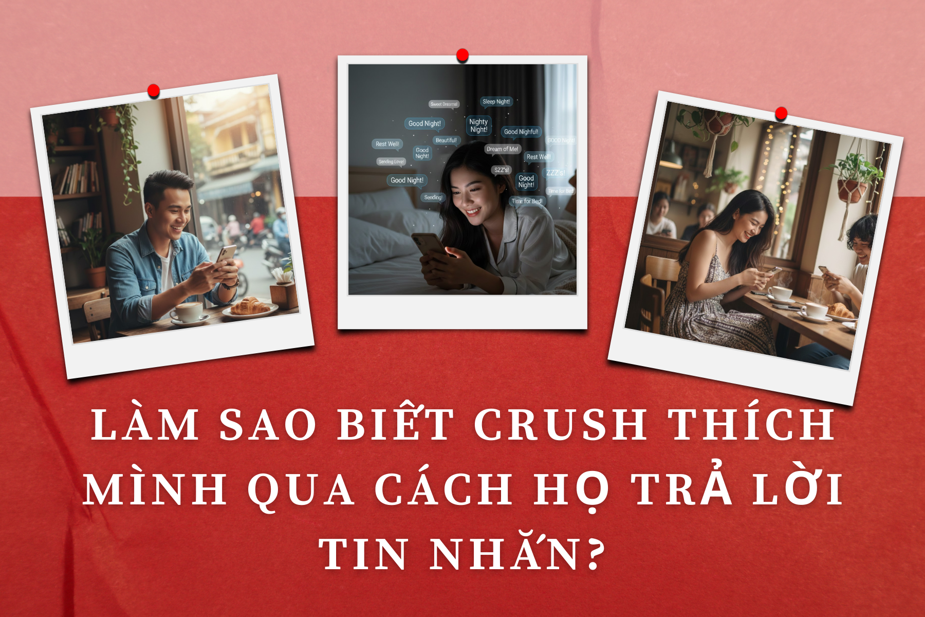 Làm sao biết crush thích mình qua cách họ trả lời tin nhắn