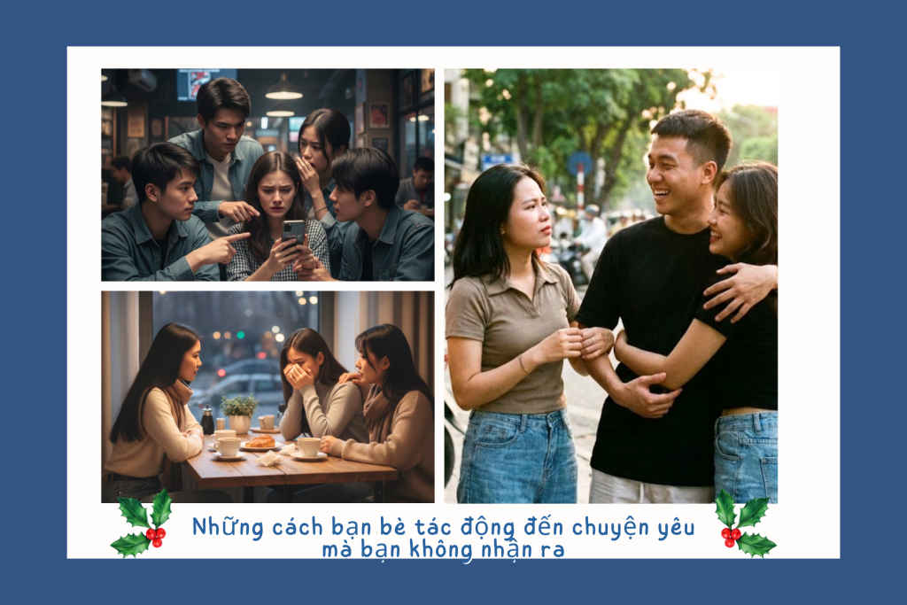 Những cách bạn bè tác động đến chuyện yêu mà bạn không nhận ra