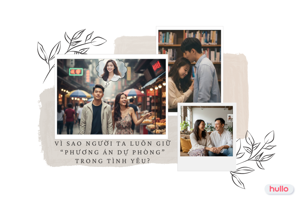 Vì sao người ta luôn giữ “phương án dự phòng” trong tình yêu