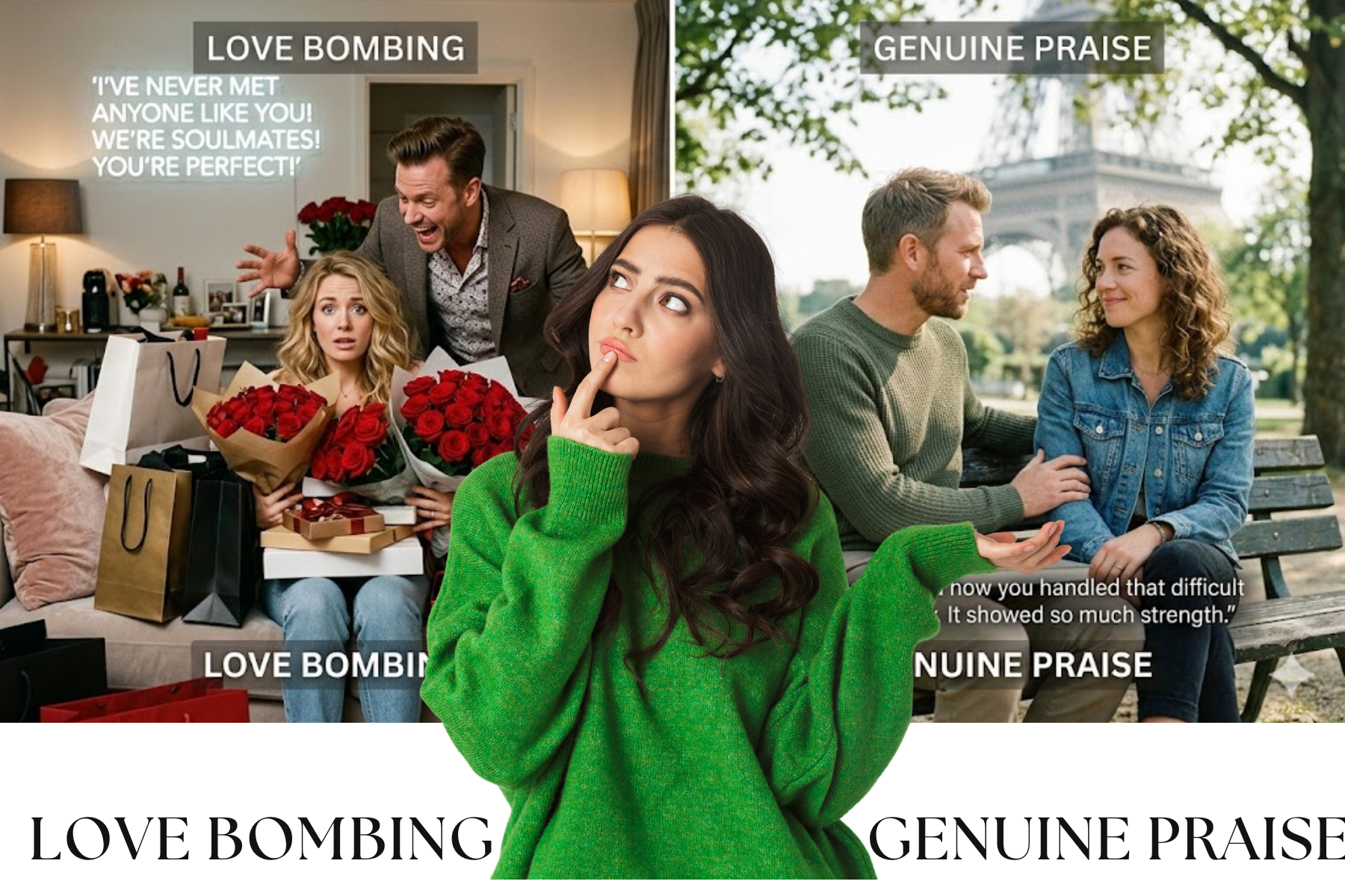 Love Bombing vs Genuine Praise