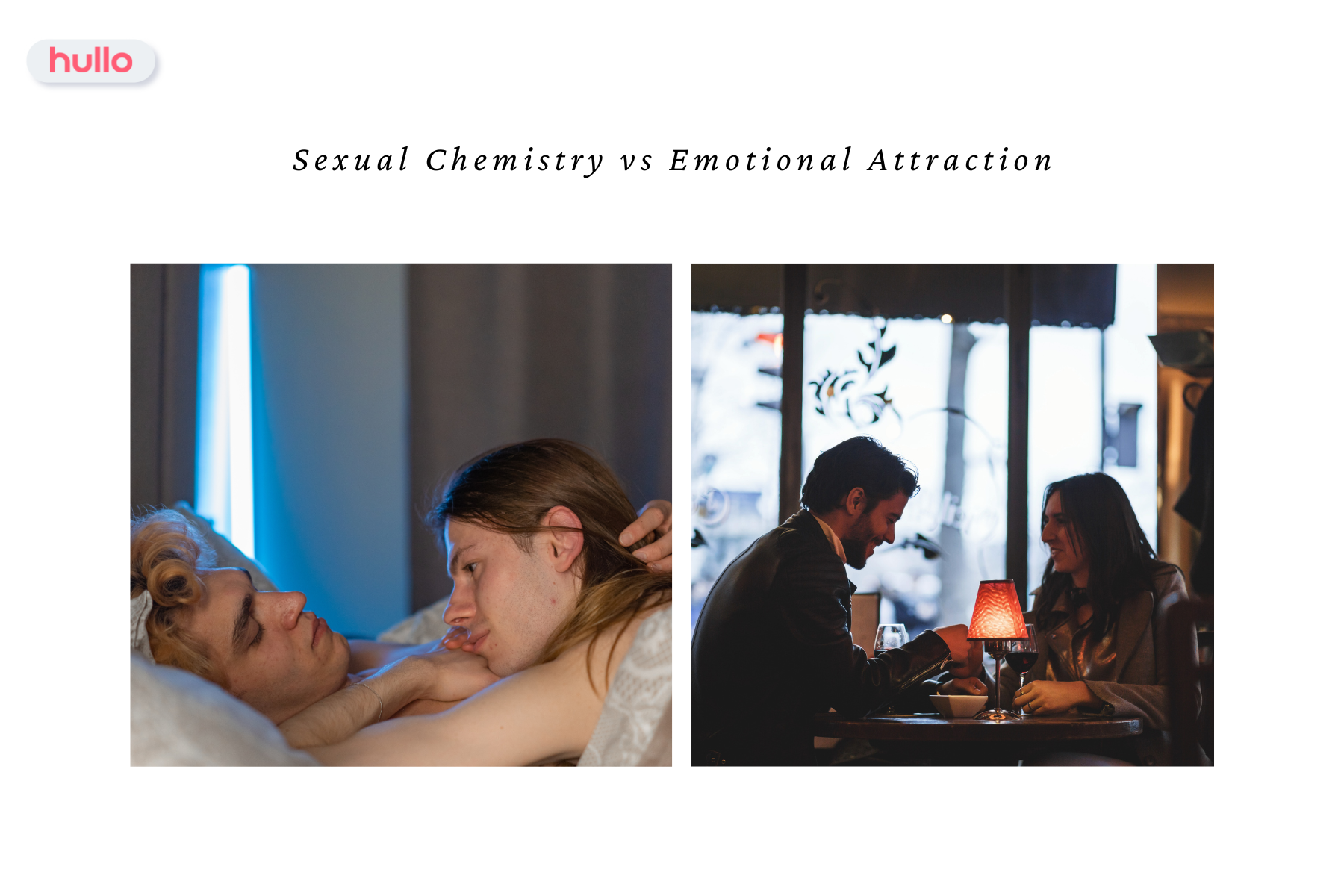 Sexual Chemistry vs Emotional Attraction