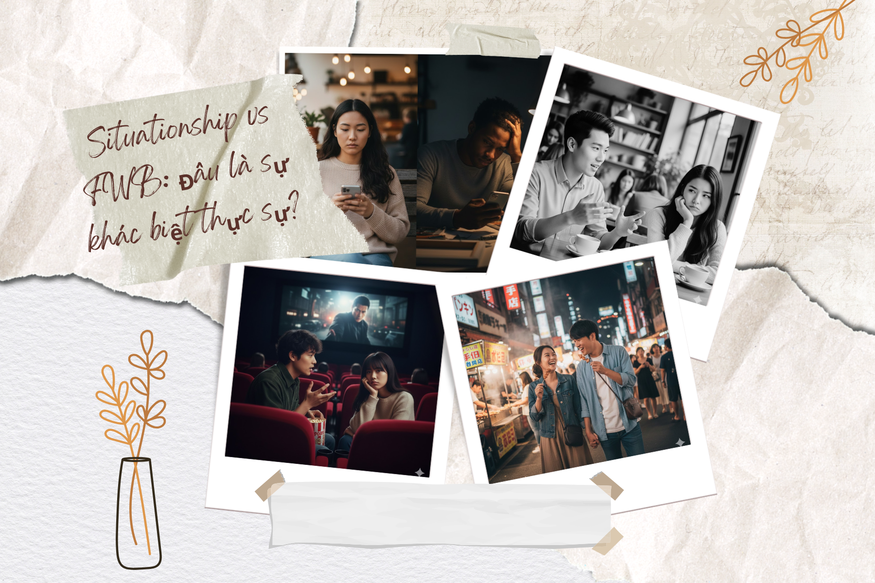 Situationship vs FWB_ Đâu là sự khác biệt thực sự