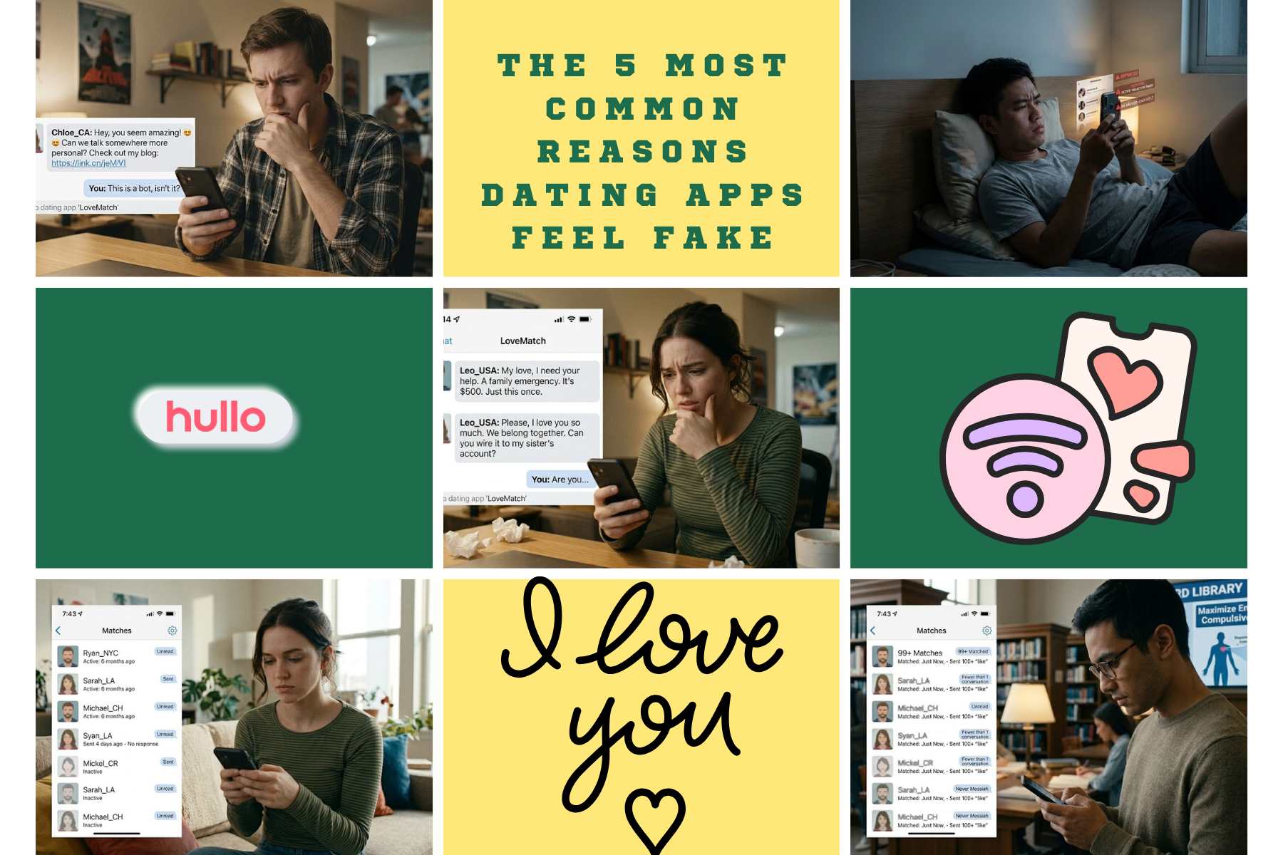 The 5 Most Common Reasons Dating Apps Feel Fake