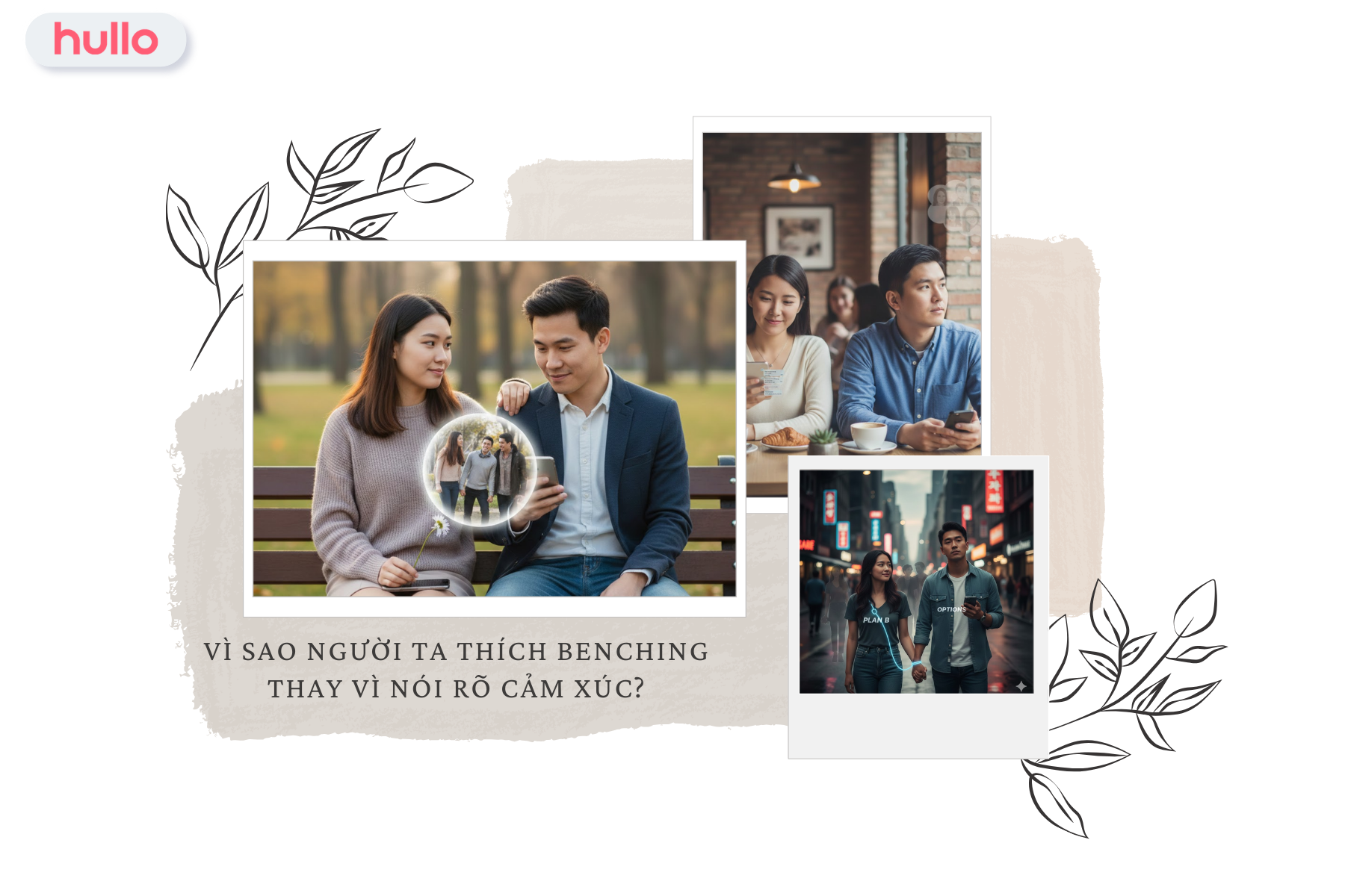 Vì sao người ta thích benching thay vì nói rõ cảm xúc