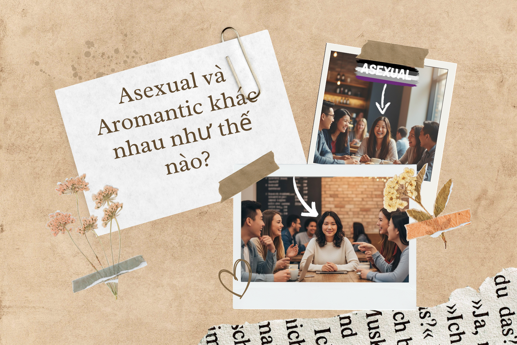 Asexual và Aromantic khác nhau như thế nào