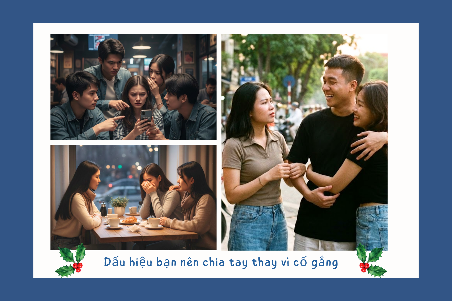 Dấu hiệu bạn nên chia tay thay vì cố gắng