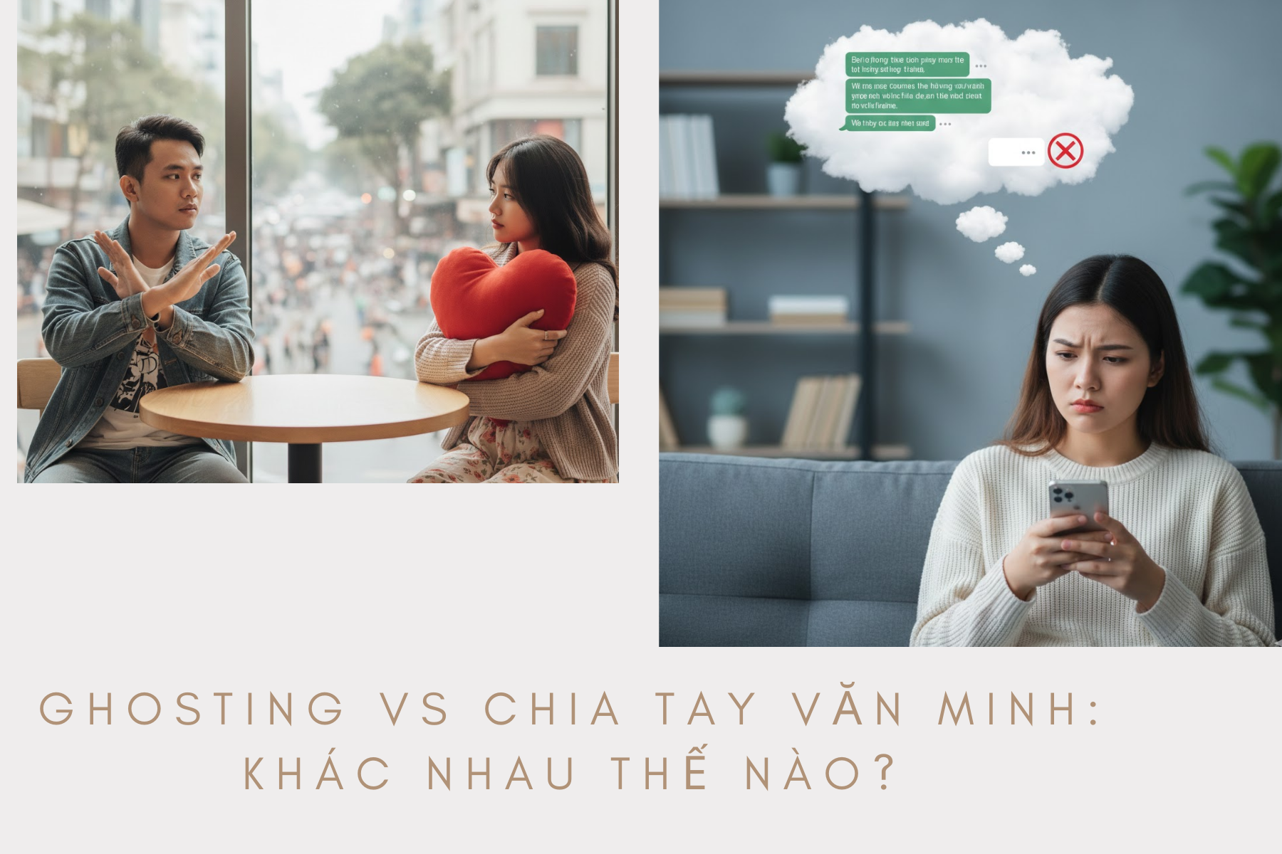 Ghosting vs Chia tay văn minh_ Khác nhau thế nào