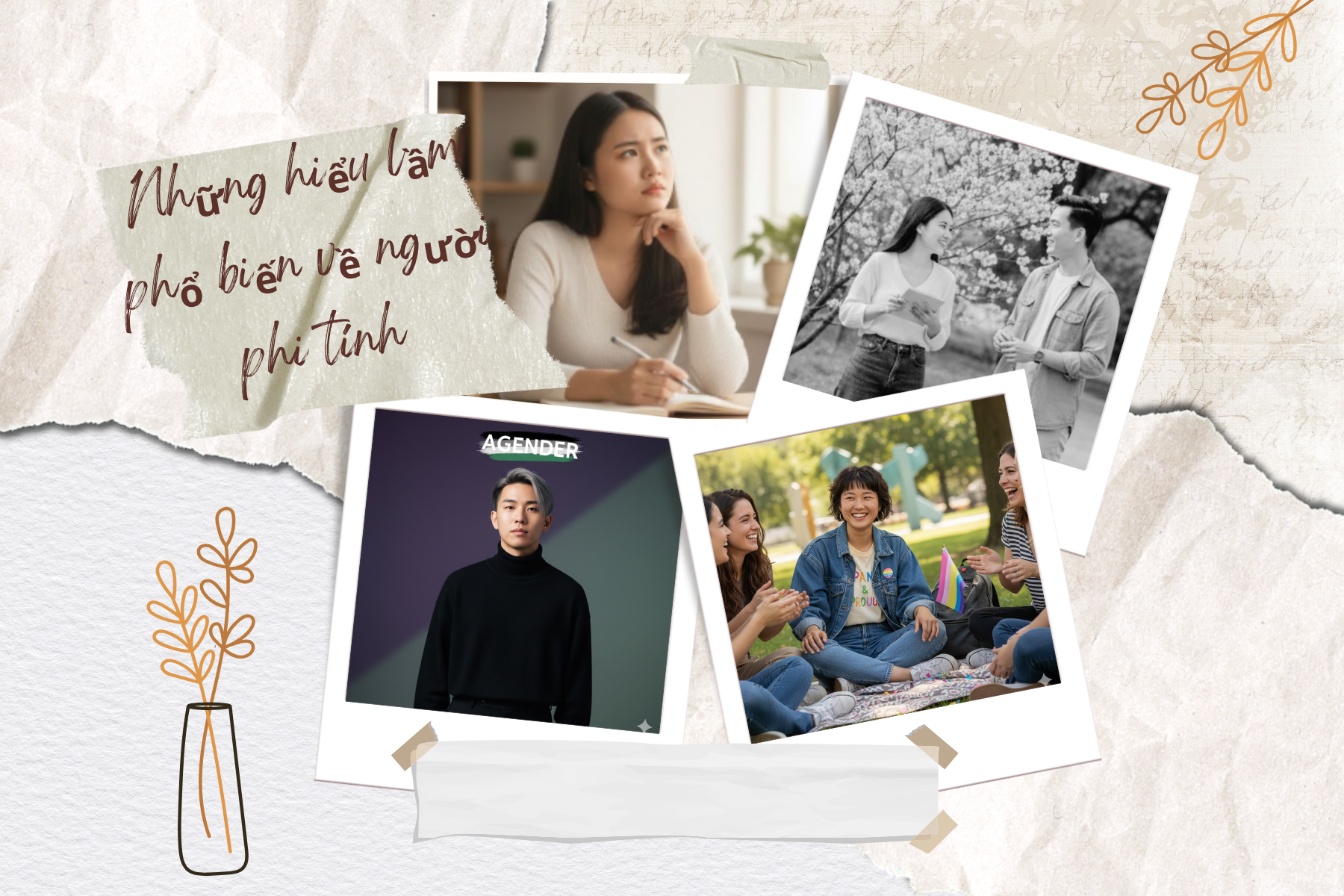 Những hiểu lầm phổ biến về người phi tính