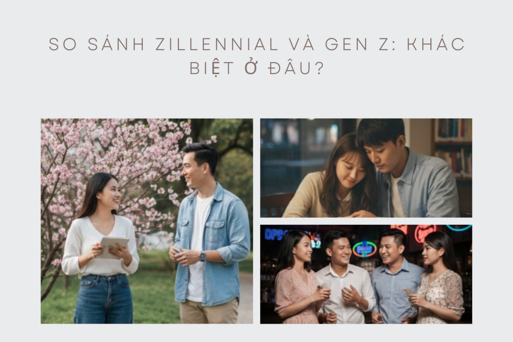 So sánh Zillennial và Gen Z_ Khác biệt ở đâu