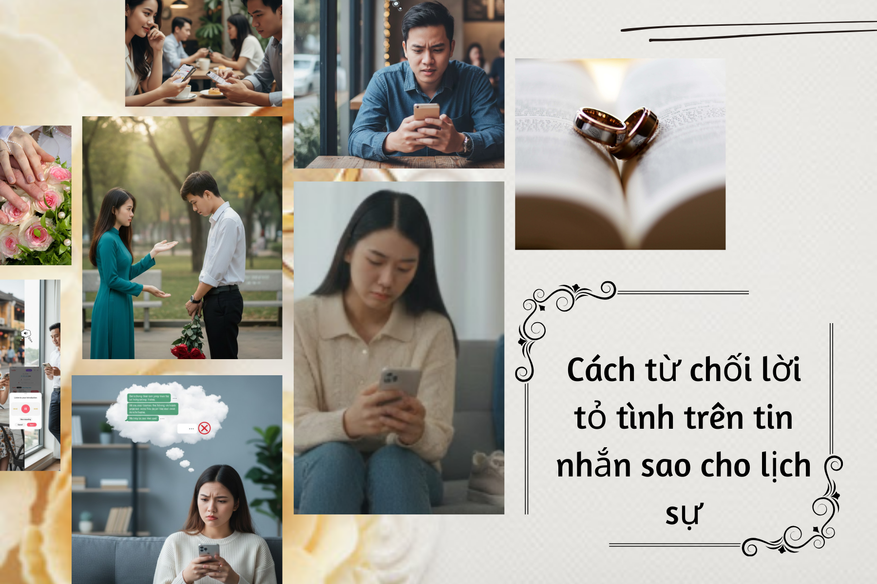 Cách từ chối lời tỏ tình trên tin nhắn sao cho lịch sự